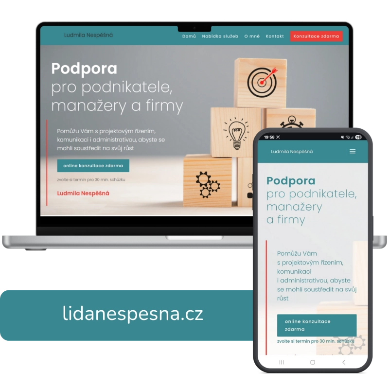lidanespesna.cz mdaride.cz webová stránka náhled